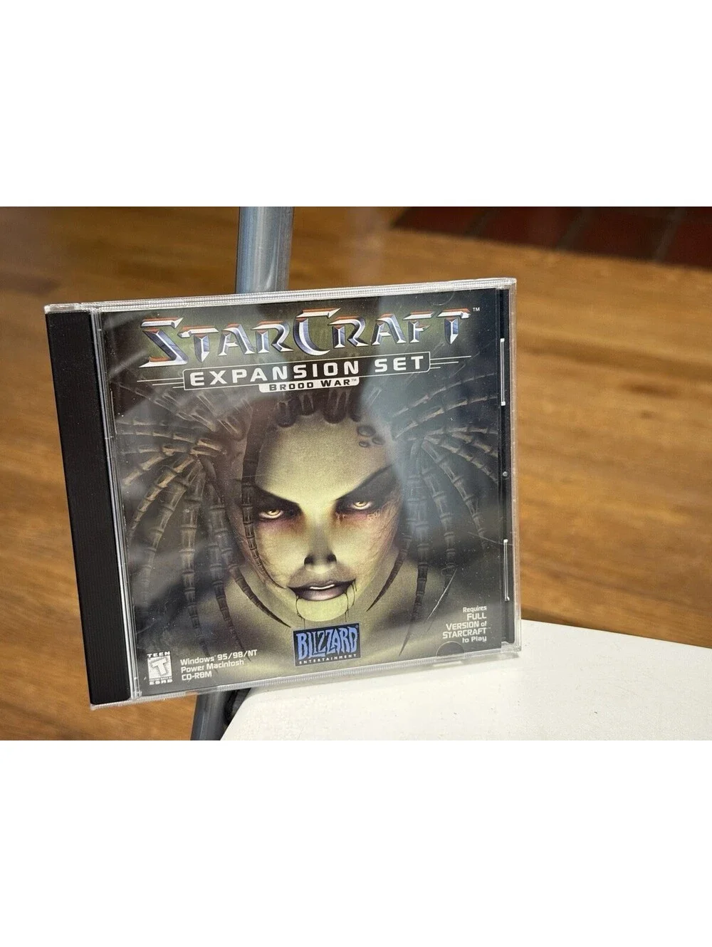 Starcraft Brood War Expansion Set PC Game CD-Rom (1998 Blizzard)